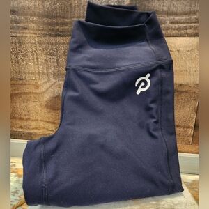 Peloton Dark Blue High-Rise Workout Leggings